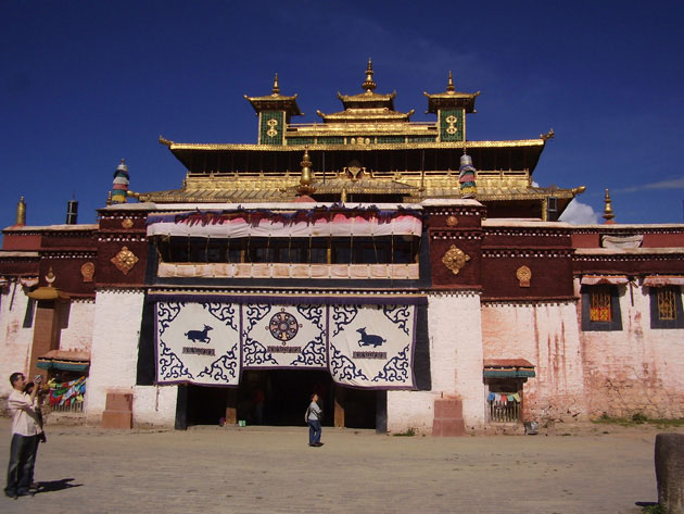 Samye Kloster bei Tsedang, ein nominirendes Kloster bei Tsedang