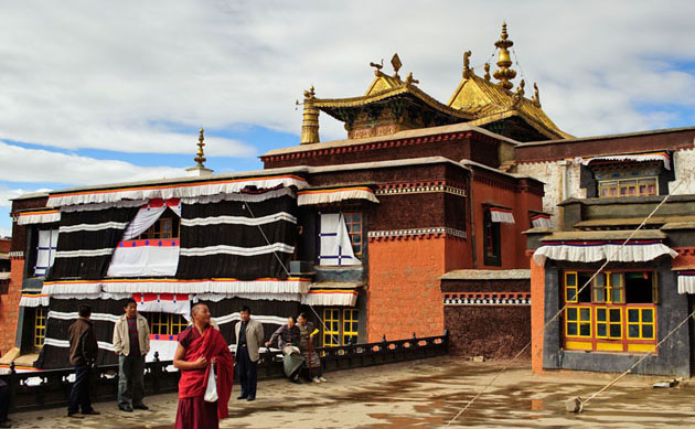 Das Thashilhunpo Kloster in Shigatse