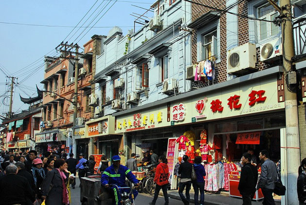 Shanghaier Altstadt und Yu Garten