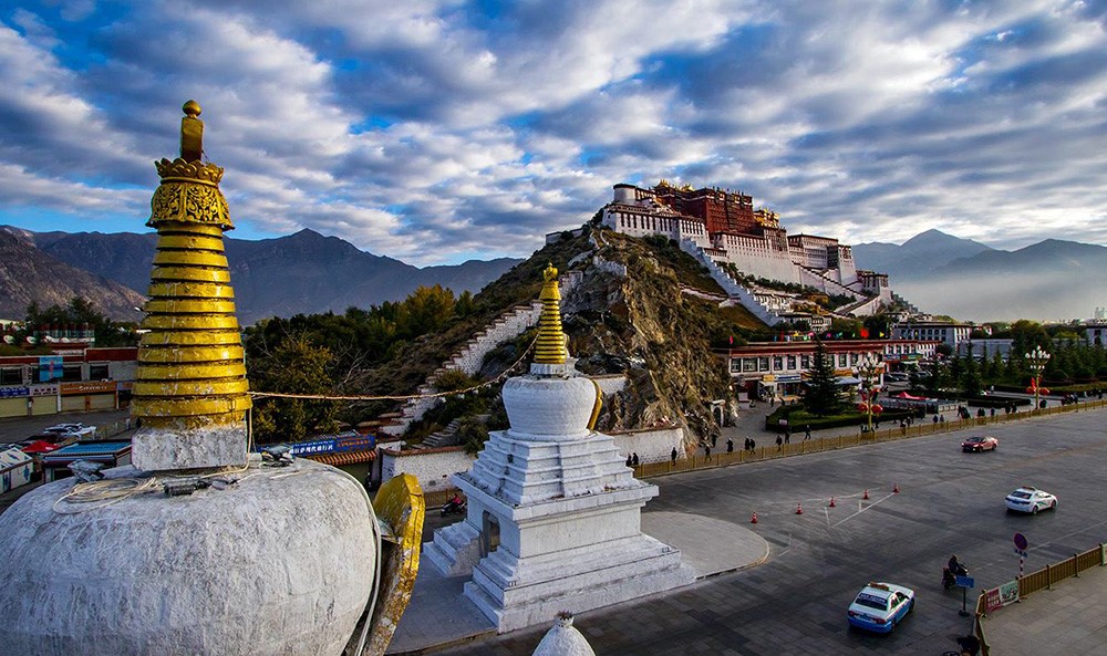 Potala Palast in Lhasa