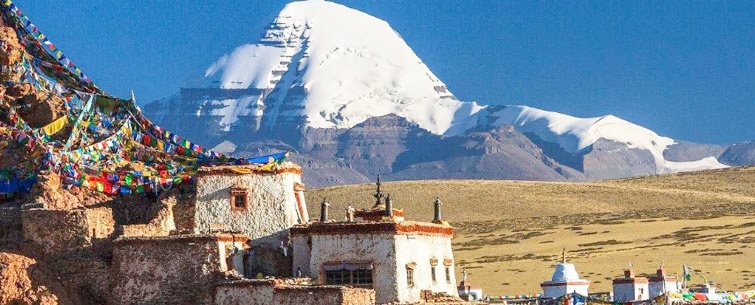 Das Drirapuk Kloster am Mount Kailash Das Drirapuk Kloster am Mount Kailash