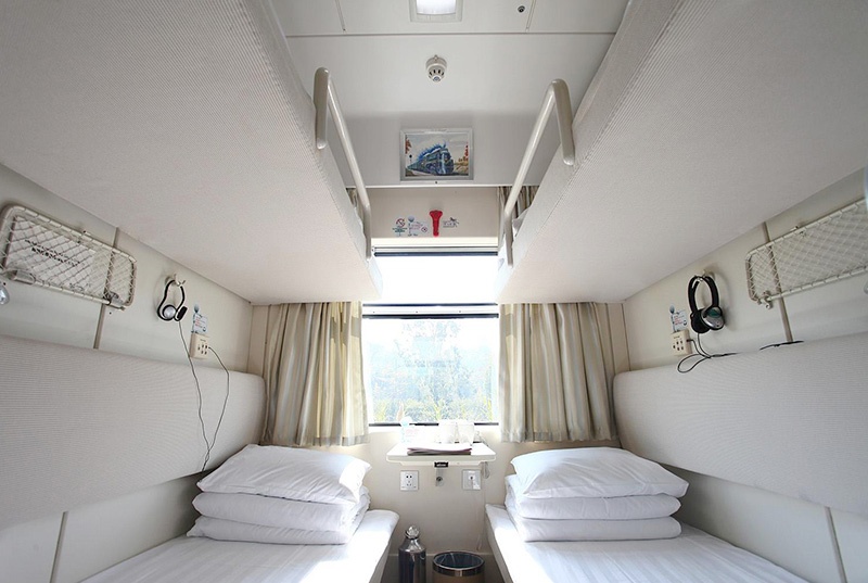 Soft Sleeper Schlafwagon Tibet Bahn Soft Sleeper Schlafwagon Tibet Bahn