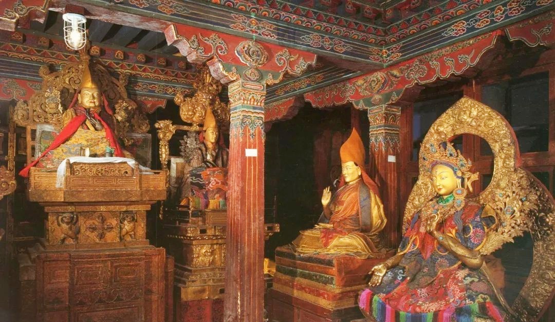 die Maitreya Kapelle im Potala Palast die Maitreya Kapelle im Potala Palast