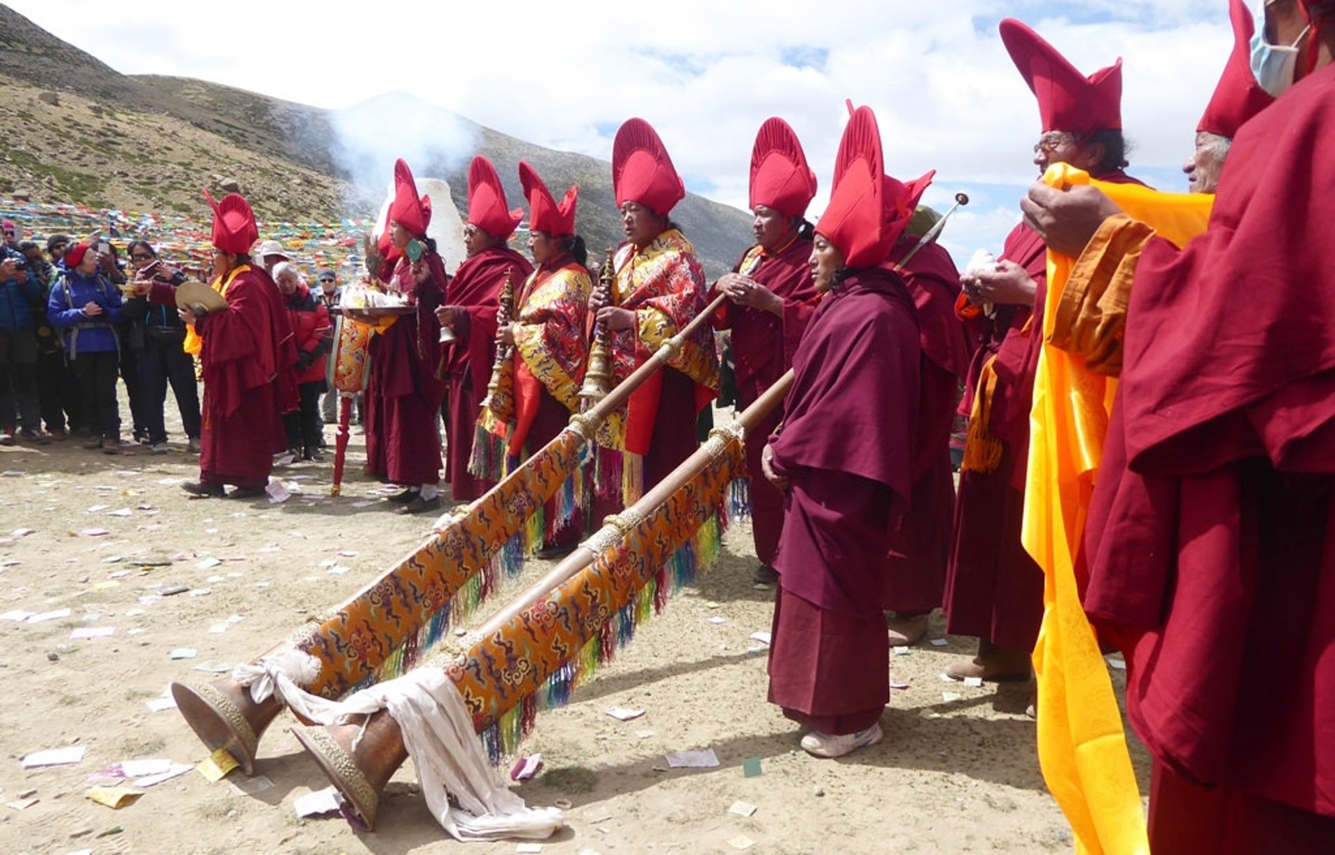 Saga Dawa Fest am Berg Kailash Saga Dawa Fest am Berg Kailash